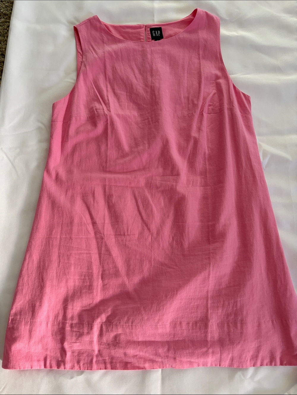GAP Bright Pink Sleeveless Sun  Dress